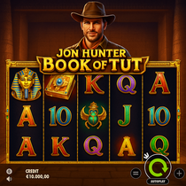 Betinia - Jon Hunter and the Book of Tut Slot - Play Now